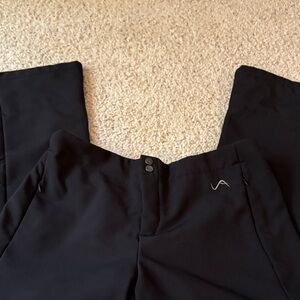 Women's or Mens Black Ski Pants